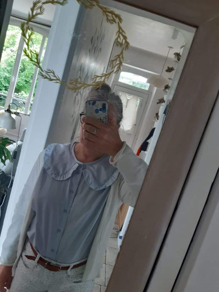 Partage d'histoire de deuil par Christine, couture