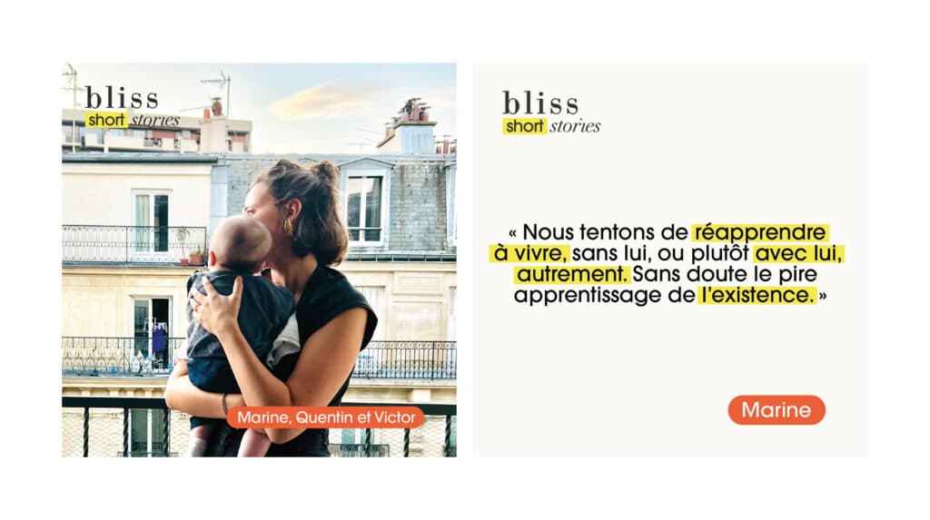Témoignage de Marine dans Bliss Stories