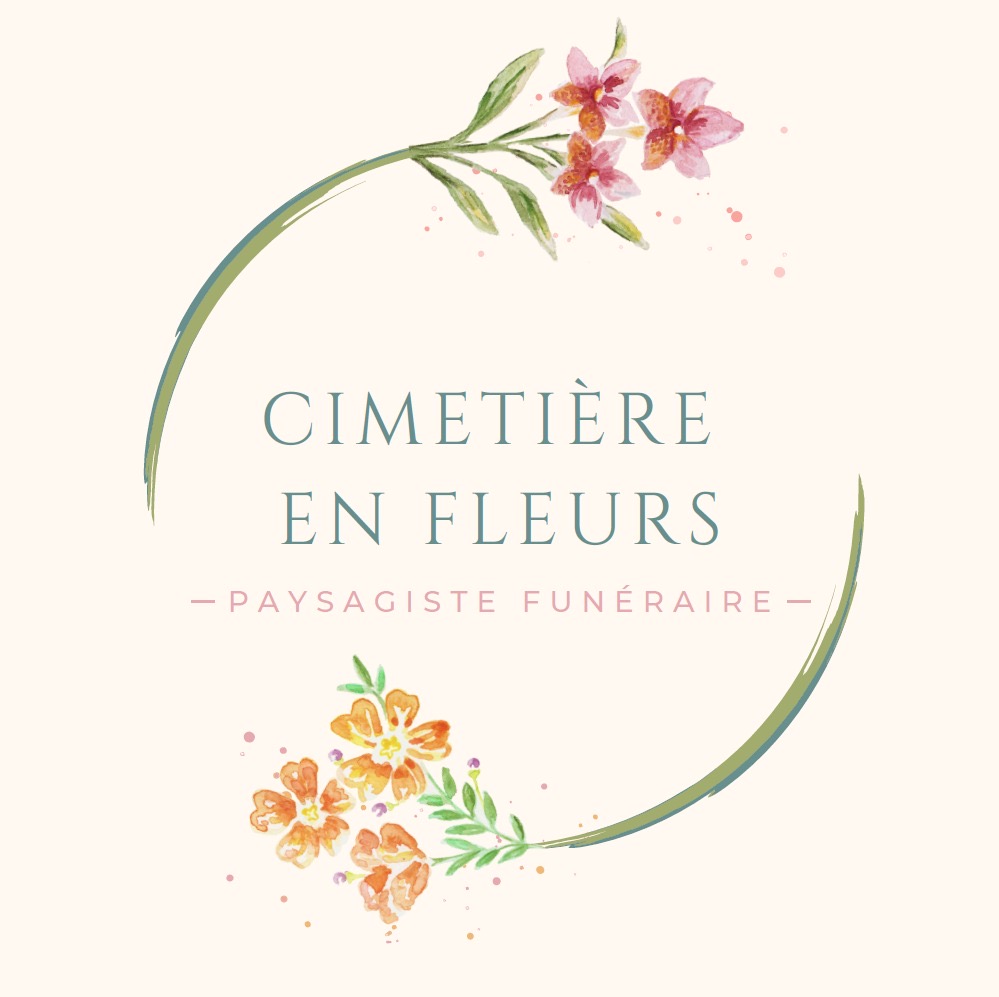 Logo Cimetière en fleurs tombes paysagères sur mesure