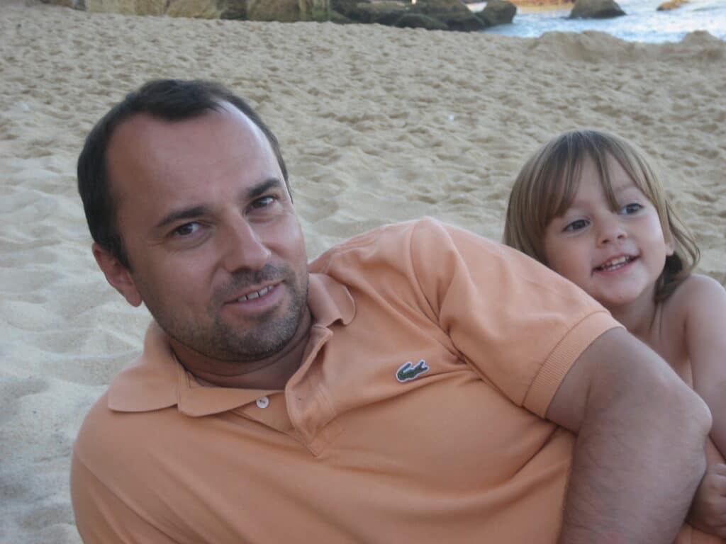 Vacances en bretagne ou en Italie avec notre fille . Olivier adorait l'Italie et s'était mis à prendre des cours d'italien la dernière année quand il était encore valide.
