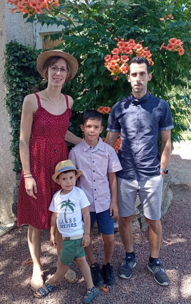 Témoignage d'Emilie photo en famille