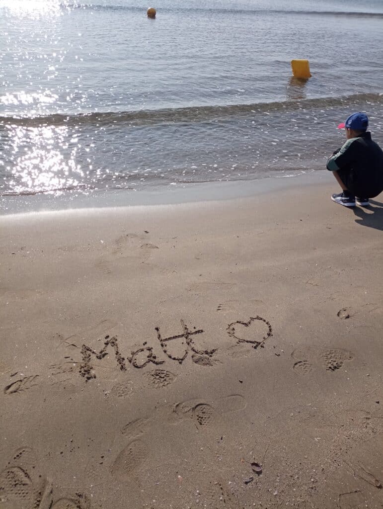 Témoignage d'Emilie photo à la mer