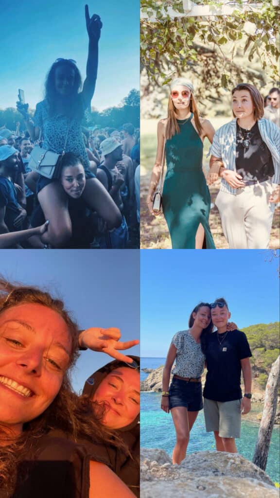 Souvenirs partagés de Laurine et Ludivine